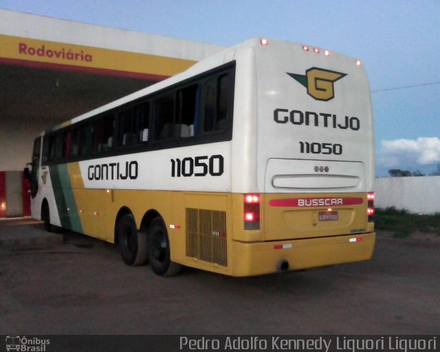 Empresa Gontijo de Transportes 11050 na cidade de João Pinheiro, Minas Gerais, Brasil, por Pedro Adolfo Kennedy Liguori. ID da foto: 975269.