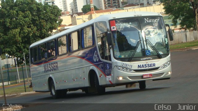 Viação Nasser 218115 na cidade de Ribeirão Preto, São Paulo, Brasil, por Celso  Junior. ID da foto: 973917.