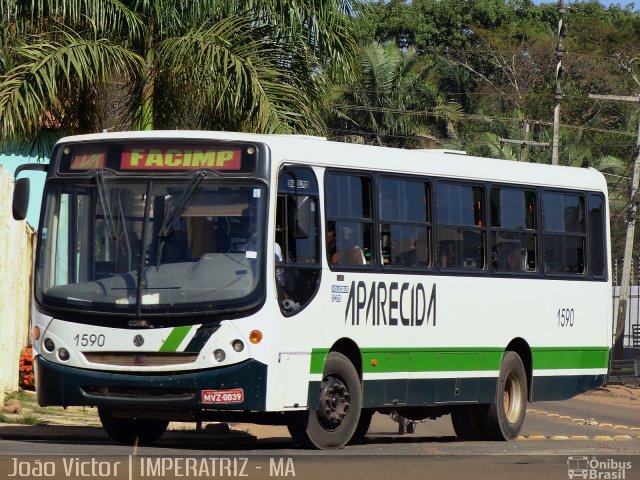 Viação Nossa Senhora Aparecida 1590 na cidade de Imperatriz, Maranhão, Brasil, por João Victor. Número da foto: #974242.