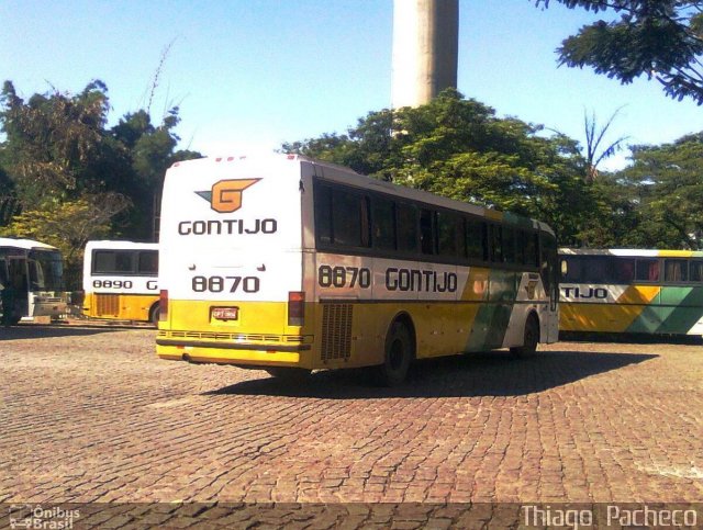 Empresa Gontijo de Transportes 8870 na cidade de Belo Horizonte, Minas Gerais, Brasil, por Thiago  Pacheco. ID da foto: 975530.