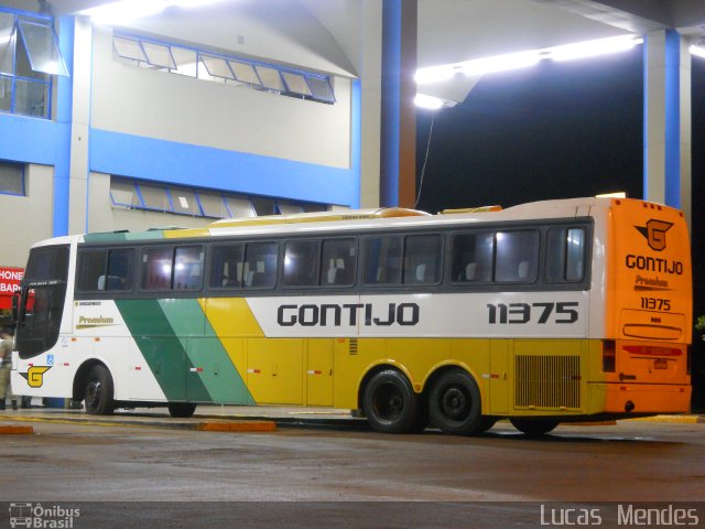 Empresa Gontijo de Transportes 11375 na cidade de Montes Claros, Minas Gerais, Brasil, por Lucas  Mendes. ID da foto: 974854.