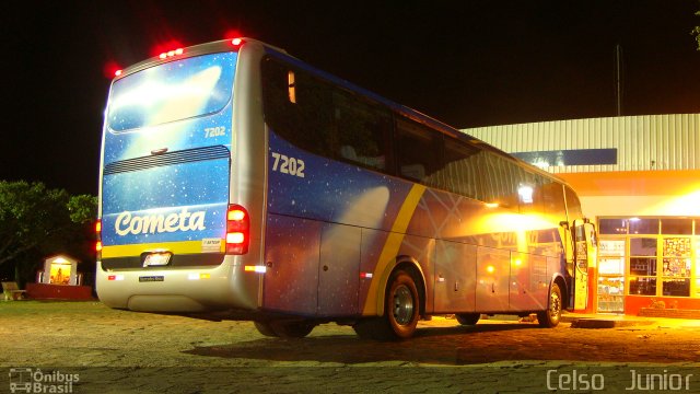 Viação Cometa 7202 na cidade de Arceburgo, Minas Gerais, Brasil, por Celso  Junior. Número da foto: #974620.