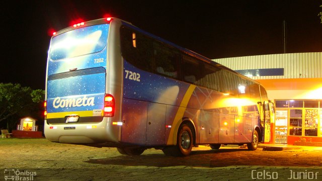 Viação Cometa 7202 na cidade de Arceburgo, Minas Gerais, Brasil, por Celso  Junior. ID da foto: 974620.