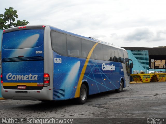 Viação Cometa 6260 na cidade de Santos, São Paulo, Brasil, por Matheus  Scheguschewsky. ID da foto: 974701.