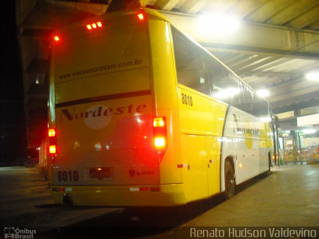Viação Nordeste 8010 na cidade de Natal, Rio Grande do Norte, Brasil, por Renato Hudson Valdevino. Número da foto: #973521.