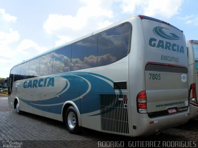 Viação Garcia 7805 na cidade de Londrina, Paraná, Brasil, por Rodrigo  Gutierrez Rodrigues. Número da foto: #977420.