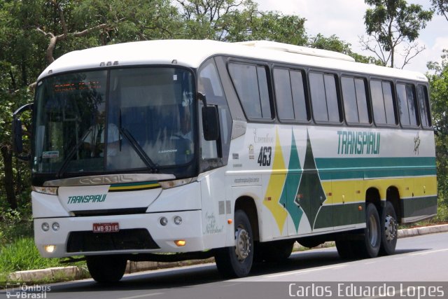 Viação Transpiauí 463 na cidade de Brasília, Distrito Federal, Brasil, por Carlos Eduardo Lopes. ID da foto: 977492.