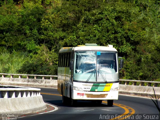 Empresa Gontijo de Transportes 3170 na cidade de Montes Claros, Minas Gerais, Brasil, por Andre Ferreira de Souza. ID da foto: 978892.