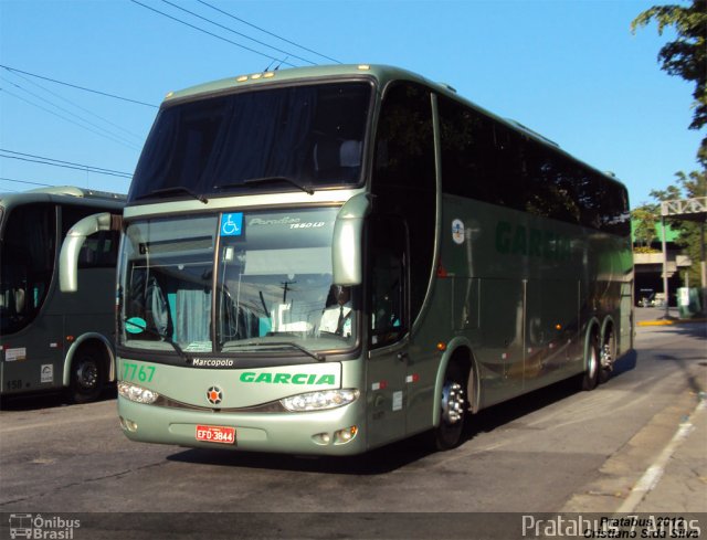 Viação Garcia 7767 na cidade de São Paulo, São Paulo, Brasil, por Cristiano Soares da Silva. Número da foto: #979426.
