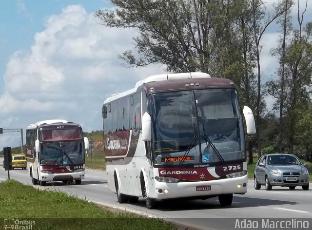 Expresso Gardenia 2725 na cidade de Betim, Minas Gerais, Brasil, por Adão Raimundo Marcelino. Número da foto: #979711.