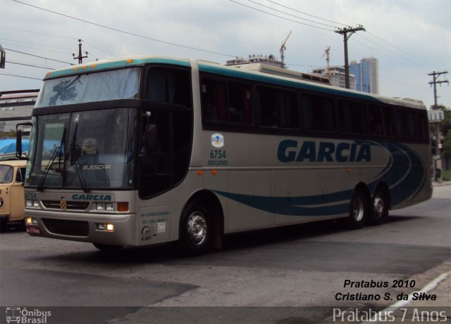 Viação Garcia 6754 na cidade de São Paulo, São Paulo, Brasil, por Cristiano Soares da Silva. Número da foto: #979477.