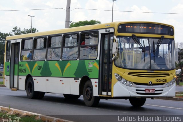 Viplan - Viação Planalto 133426 na cidade de Brasília, Distrito Federal, Brasil, por Carlos Eduardo Lopes. Número da foto: #977904.