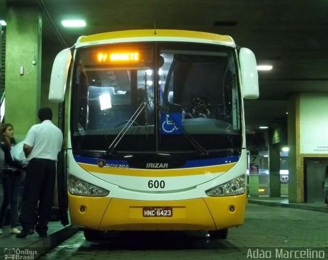 Viação Sertaneja 600 na cidade de Belo Horizonte, Minas Gerais, Brasil, por Adão Raimundo Marcelino. ID da foto: 979648.