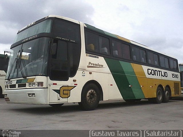 Empresa Gontijo de Transportes 15110 na cidade de Guarulhos, São Paulo, Brasil, por Gustavo Tavares. ID da foto: 978399.