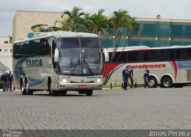 Viação Garcia 6539 na cidade de Londrina, Paraná, Brasil, por Jonas Pereira. Número da foto: #978950.