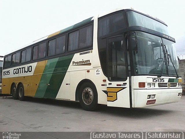 Empresa Gontijo de Transportes 15135 na cidade de Guarulhos, São Paulo, Brasil, por Gustavo Tavares. ID da foto: 978397.