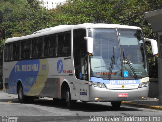 Empresa de Transportes Santa Terezinha 1610 na cidade de São Paulo, São Paulo, Brasil, por Adam Xavier Rodrigues Lima. Número da foto: #980397.