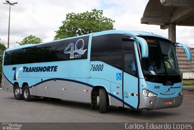 Transnorte - Transporte e Turismo Norte de Minas 76000 na cidade de Montes Claros, Minas Gerais, Brasil, por Carlos Eduardo Lopes. Número da foto: #981021.