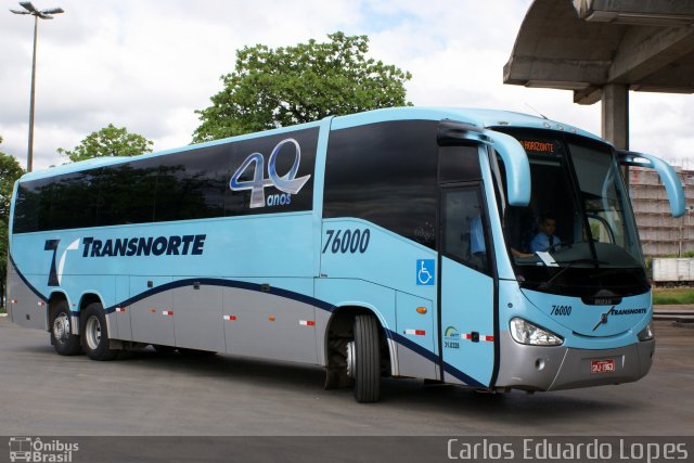 Transnorte - Transporte e Turismo Norte de Minas 76000 na cidade de Montes Claros, Minas Gerais, Brasil, por Carlos Eduardo Lopes. ID da foto: 981021.