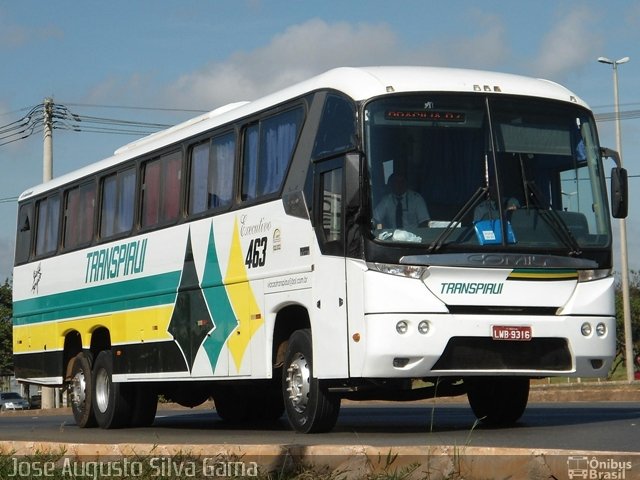 Viação Transpiauí 463 na cidade de Brasília, Distrito Federal, Brasil, por José Augusto da Silva Gama. Número da foto: #981336.