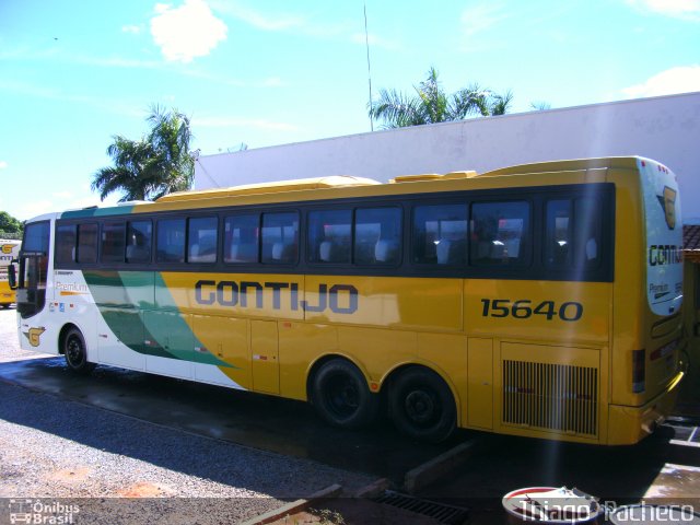 Empresa Gontijo de Transportes 15640 na cidade de Januária, Minas Gerais, Brasil, por Thiago  Pacheco. ID da foto: 980084.