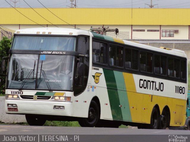 Empresa Gontijo de Transportes 11180 na cidade de Teresina, Piauí, Brasil, por João Victor. ID da foto: 981074.