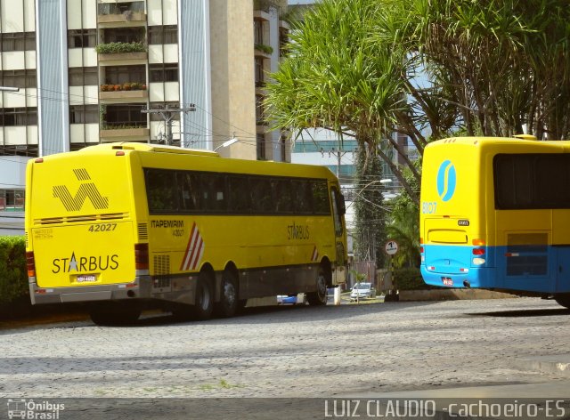 Viação Itapemirim 42027 na cidade de Cachoeiro de Itapemirim, Espírito Santo, Brasil, por Luiz Claudio . Número da foto: #981420.