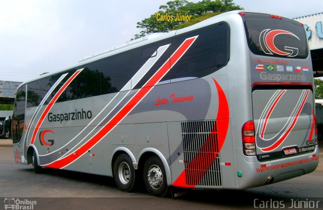 Gasparzinho Turismo 1040 na cidade de Goiânia, Goiás, Brasil, por Carlos Júnior. Número da foto: #981585.