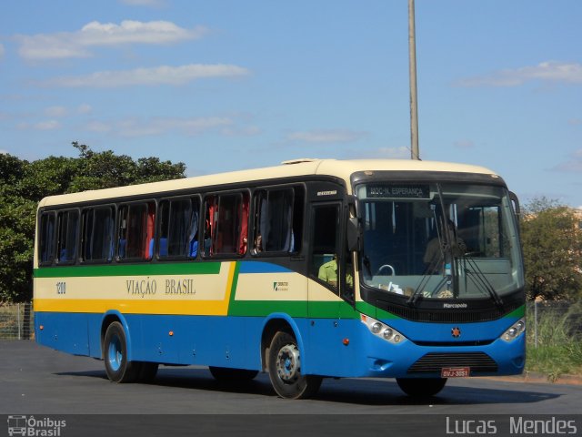 Viação Brasil 1200 na cidade de Montes Claros, Minas Gerais, Brasil, por Lucas  Mendes. Número da foto: #982944.