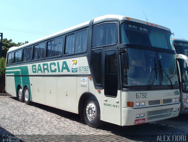 Viação Garcia 6792 na cidade de Campinas, São Paulo, Brasil, por Alex Fiori. ID da foto: 983482.