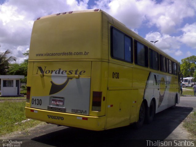 Viação Nordeste 0130 na cidade de João Pessoa, Paraíba, Brasil, por Thalison Santos. Número da foto: #983628.