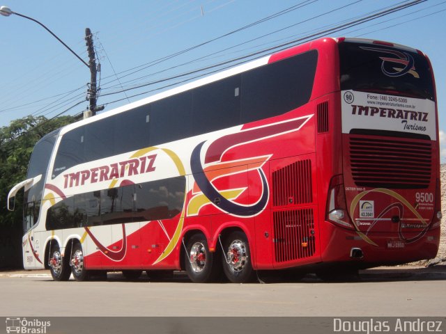 Imperatriz Turismo 9500 na cidade de Trindade, Goiás, Brasil, por Douglas Andrez. Número da foto: #983251.