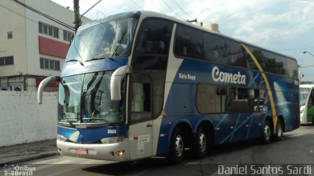 Viação Cometa 2008 na cidade de São Paulo, São Paulo, Brasil, por Daniel Santos Sardi. ID da foto: 948169.