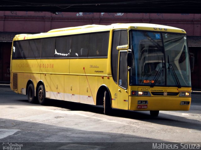 Viação Itapemirim 45247 na cidade de Rio de Janeiro, Rio de Janeiro, Brasil, por Matheus Souza. Número da foto: #949426.