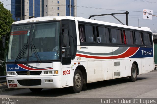 Transul Transportes Coletivos 8002 na cidade de São Paulo, São Paulo, Brasil, por Carlos Eduardo Lopes. ID da foto: 949584.