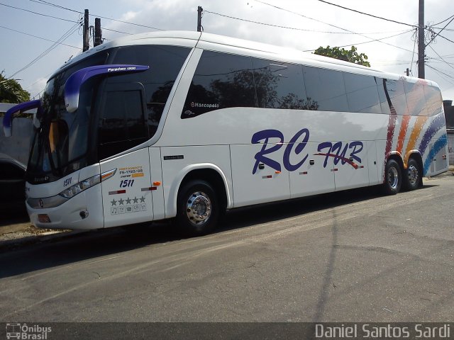 RC Tur Transportes e Turismo 1511 na cidade de Praia Grande, São Paulo, Brasil, por Daniel Santos Sardi. Número da foto: #948184.