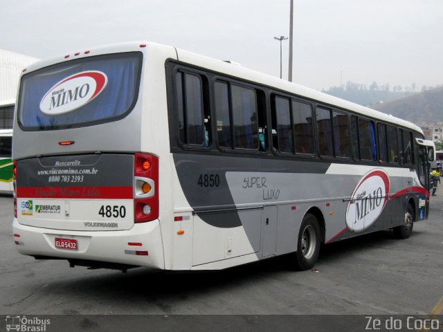 Viação Mimo 4850 na cidade de Aparecida, São Paulo, Brasil, por Joel Mariano de Souza. ID da foto: 948611.