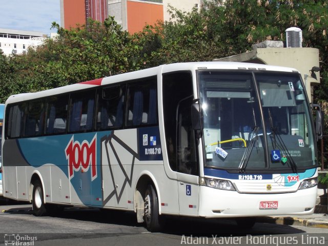 Auto Viação 1001 RJ 108.710 na cidade de São Paulo, São Paulo, Brasil, por Adam Xavier Rodrigues Lima. ID da foto: 984064.