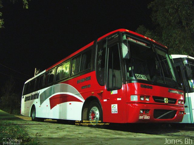 Expresso Industrial Turismo 2190 na cidade de Brumadinho, Minas Gerais, Brasil, por Jones Bh. Número da foto: #984046.