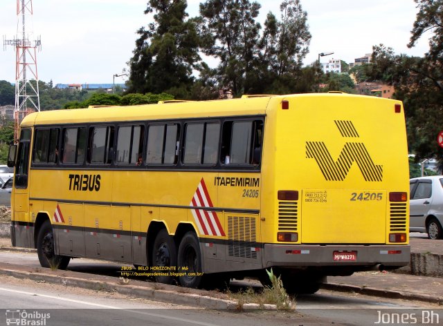 Viação Itapemirim 24205 na cidade de Belo Horizonte, Minas Gerais, Brasil, por Jones Bh. Número da foto: #985830.