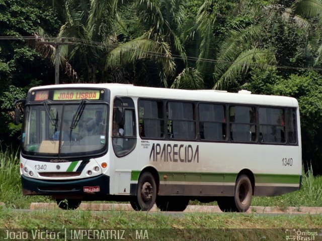 Viação Nossa Senhora Aparecida 1340 na cidade de Imperatriz, Maranhão, Brasil, por João Victor. Número da foto: #987293.