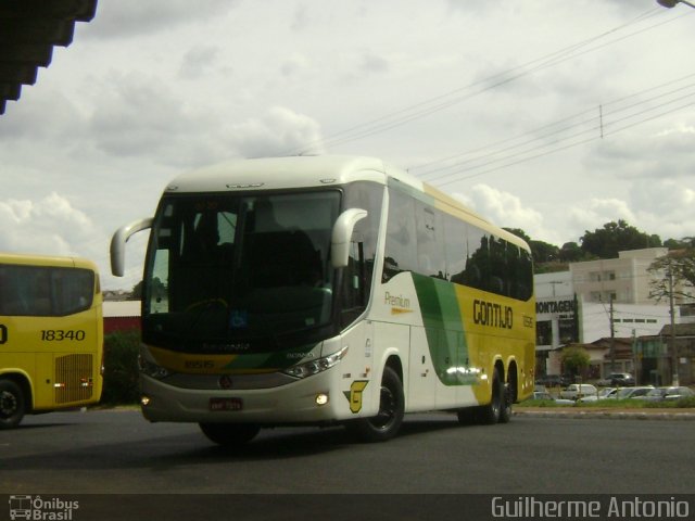 Empresa Gontijo de Transportes 18515 na cidade de Araxá, Minas Gerais, Brasil, por Guilherme Antonio. Número da foto: #986608.