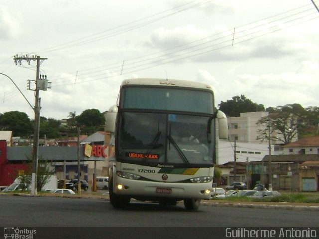 Empresa Gontijo de Transportes 17280 na cidade de Araxá, Minas Gerais, Brasil, por Guilherme Antonio. Número da foto: #986610.