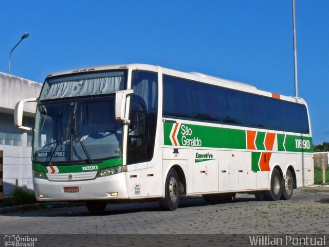 Cia. São Geraldo de Viação 11890 na cidade de Maceió, Alagoas, Brasil, por Willian Pontual. Número da foto: #987110.