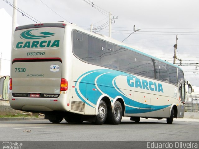 Viação Garcia 7530 na cidade de Osasco, São Paulo, Brasil, por Eduardo Oliveira. Número da foto: #986089.