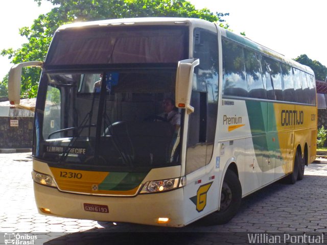 Empresa Gontijo de Transportes 12310 na cidade de Maceió, Alagoas, Brasil, por Willian Pontual. Número da foto: #986867.