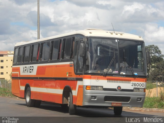 Viação Xavier 26000 na cidade de Montes Claros, Minas Gerais, Brasil, por Lucas  Mendes. Número da foto: #987223.