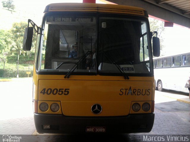 Viação Itapemirim 40055 na cidade de Queluz, São Paulo, Brasil, por Marcos Vinícius. Número da foto: #985882.