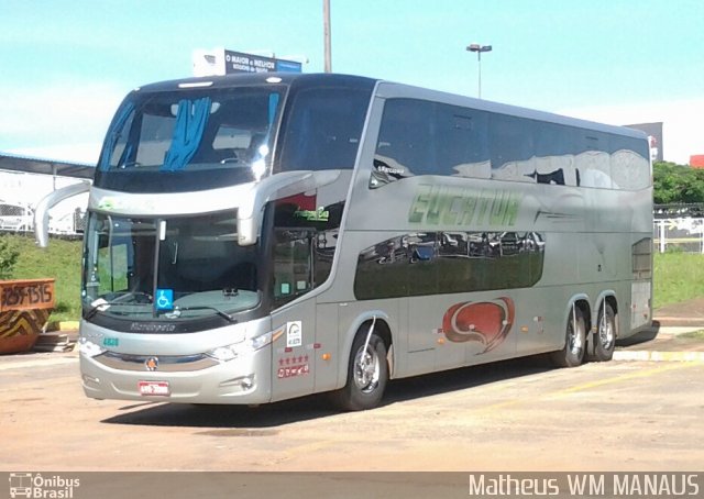 Eucatur - Empresa União Cascavel de Transportes e Turismo 4830 na cidade de , por Vicente Pinto Moreira. Número da foto: #987061.