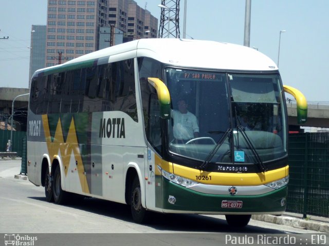 Viação Motta 10261 na cidade de São Paulo, São Paulo, Brasil, por Paulo Ricardo. Número da foto: #989379.